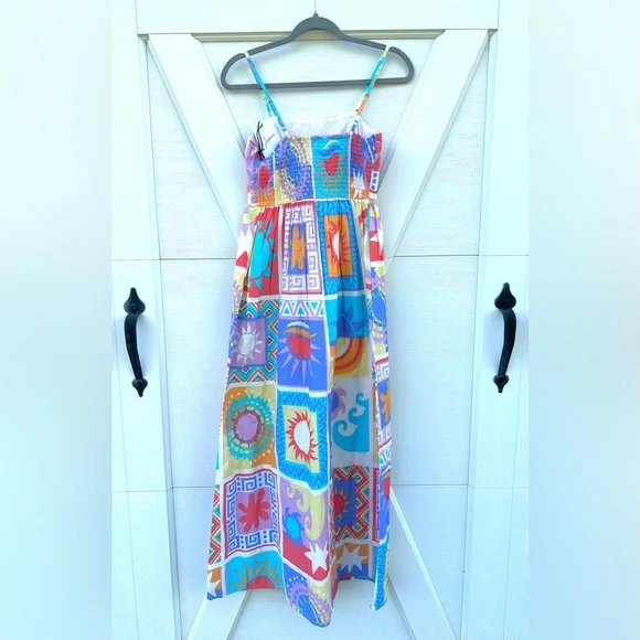 Japna Sun & Sand Print Midi Dress - Picture 3 of 4